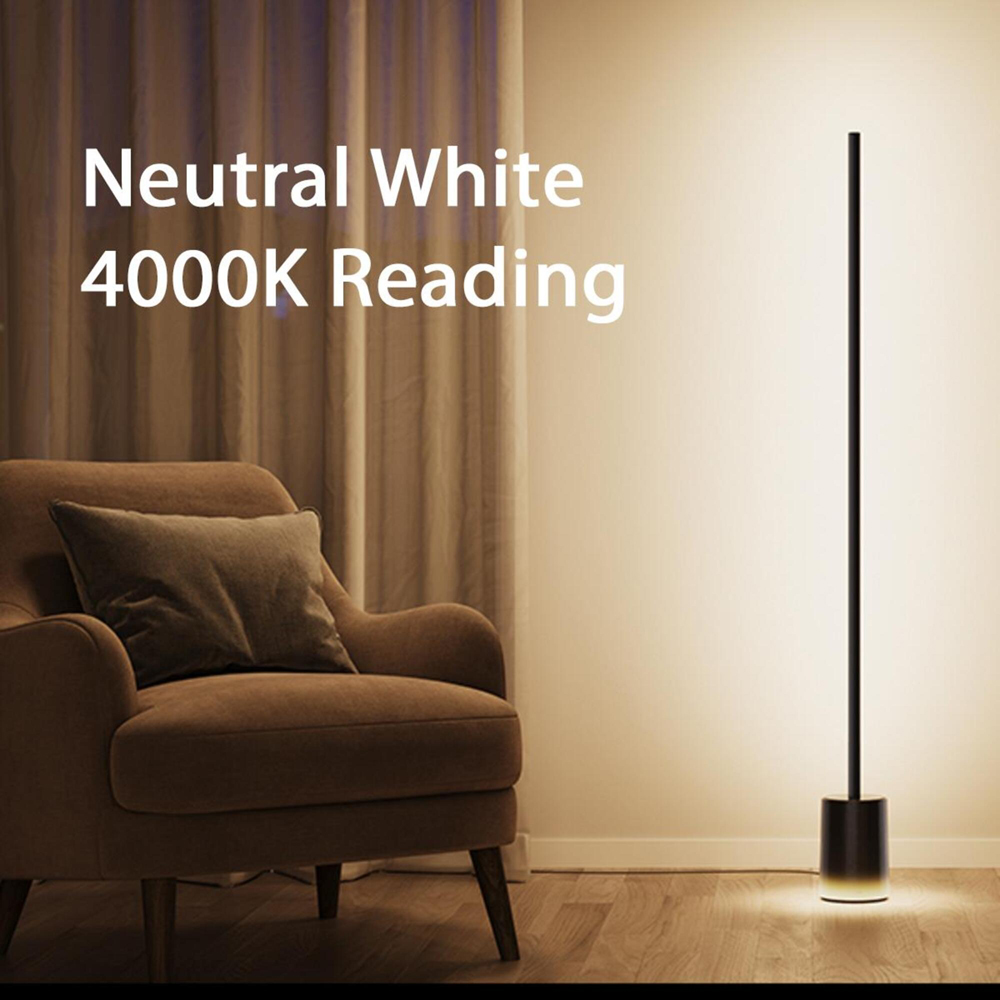 Govee RGBICWW LED Black Smart Cylinder Floor Lamp Image 8