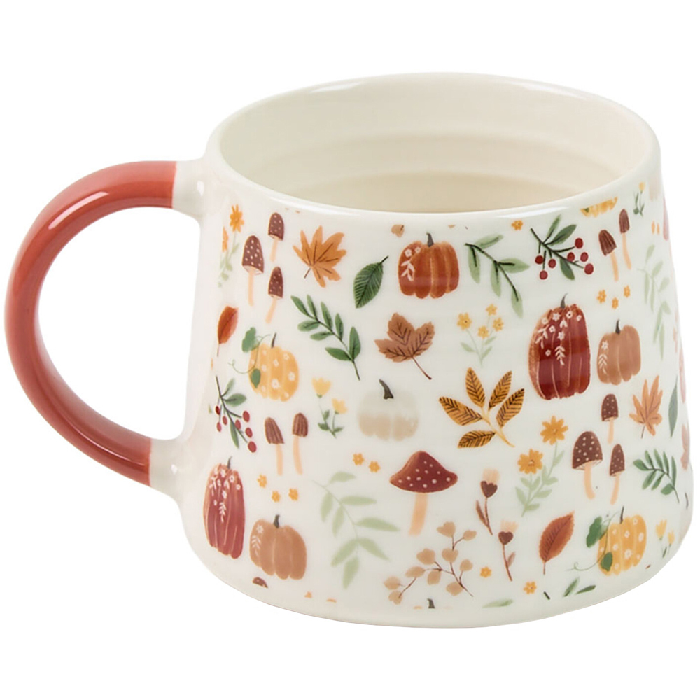 Autumn Print Ribbed Mug Image 8