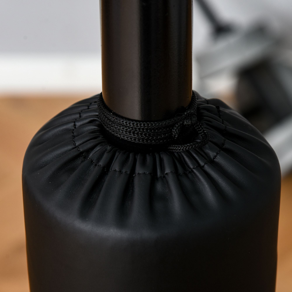 HOMCOM 3 in 1 Black Freestanding Adjustable Boxing Punching Bag Stand Image 4