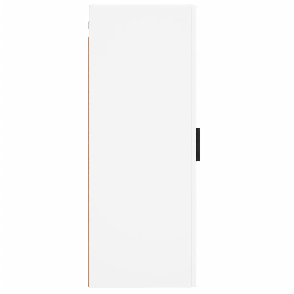 vidaXL Single Door White Wall Mounted Cabinet Image 8