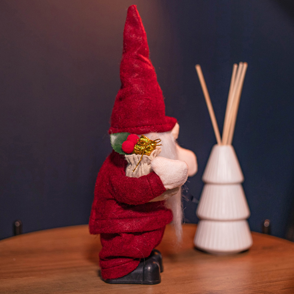 Samuel Alexander Red Musical Walking Gonk Christmas Decoration 28cm Image 5