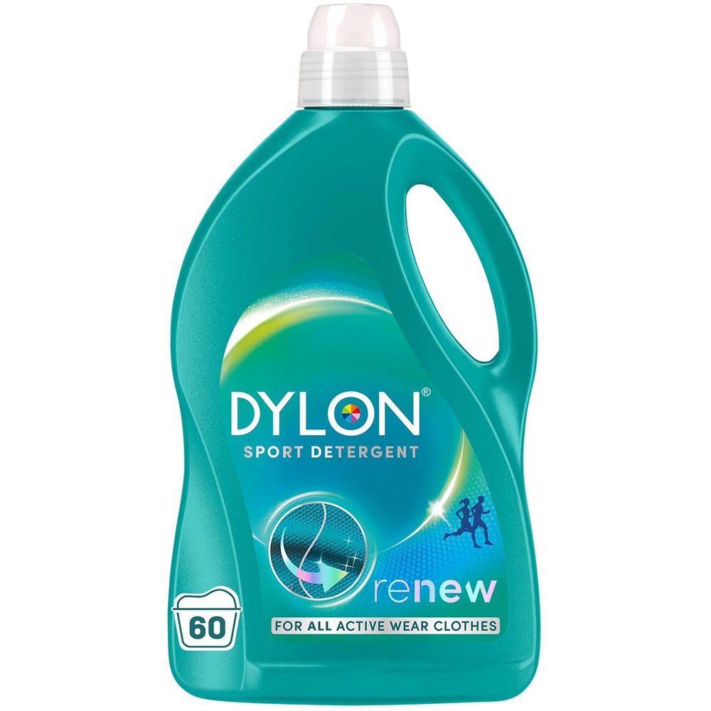 Dylon Sport Detergent Liquid Laundry Detergent for Active Wears, 60 Washes Image 1