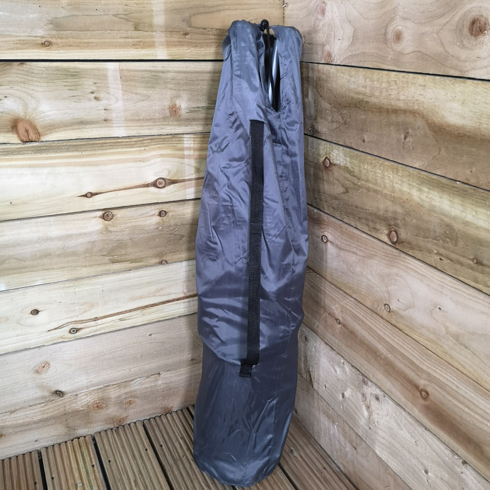 Samuel Alexander Grey Luxury Padded Folding Camping Chair Image 3