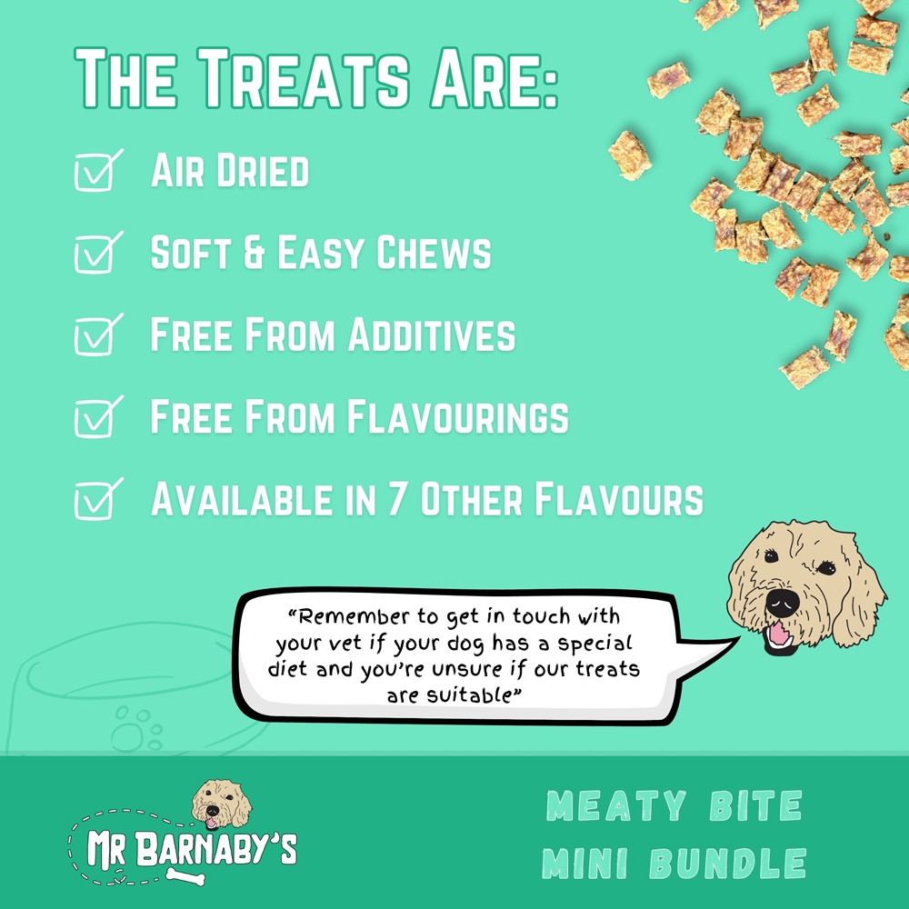 Mr Barnaby's Meaty Bite Mini Dog Treats Bundle 2 Pack Image 6