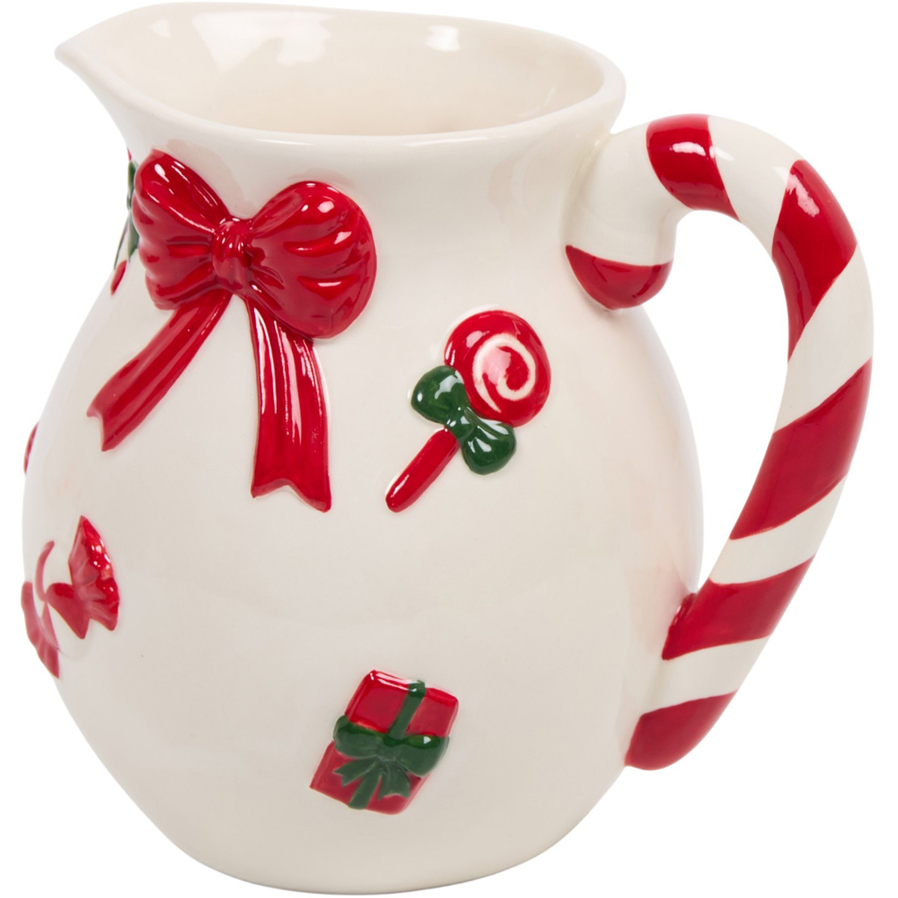 Candy Cane Bow Jug Image 3