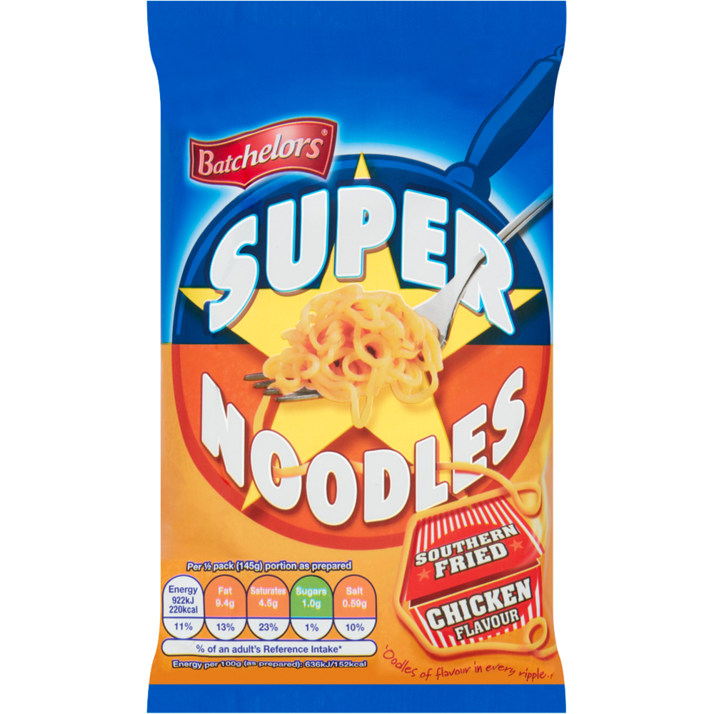 Batchelors Super Noodles Southern Fried Chicken Flavour 90g Image