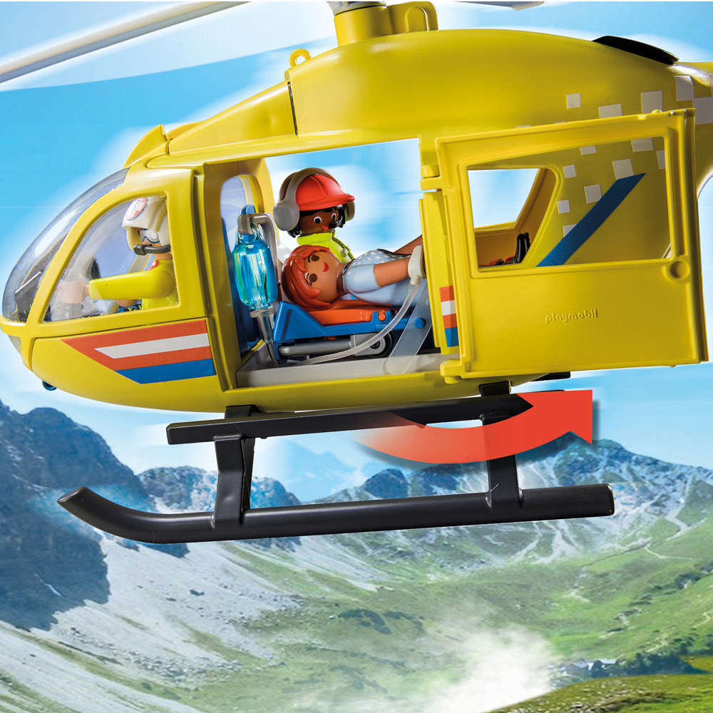 Playmobil Medical Helicopter Playset 31 Piece Image 8