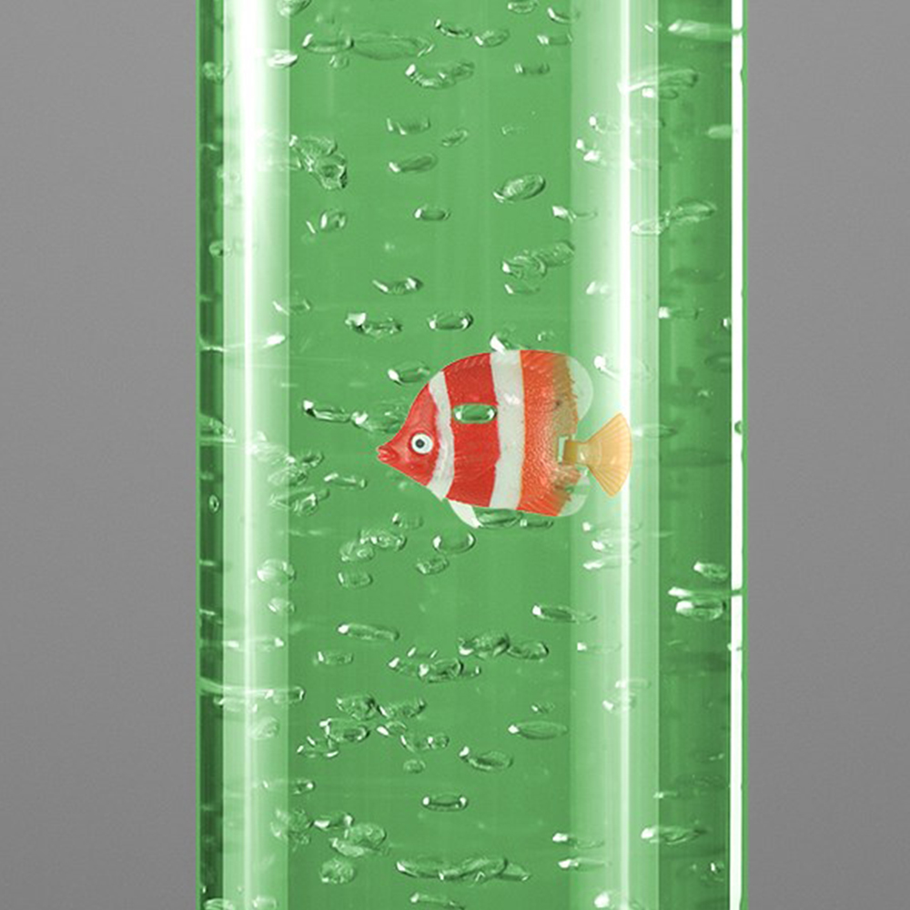 ValueLights Bubble LED Fish Lamp with Silver Base 120cm Image 4