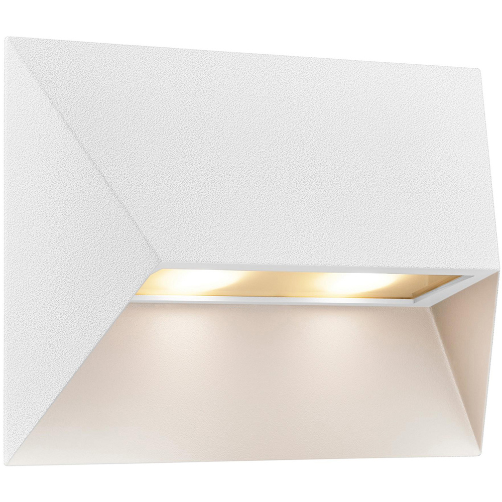Nordlux Pontio 27 GU10 White Wall Light Image 1