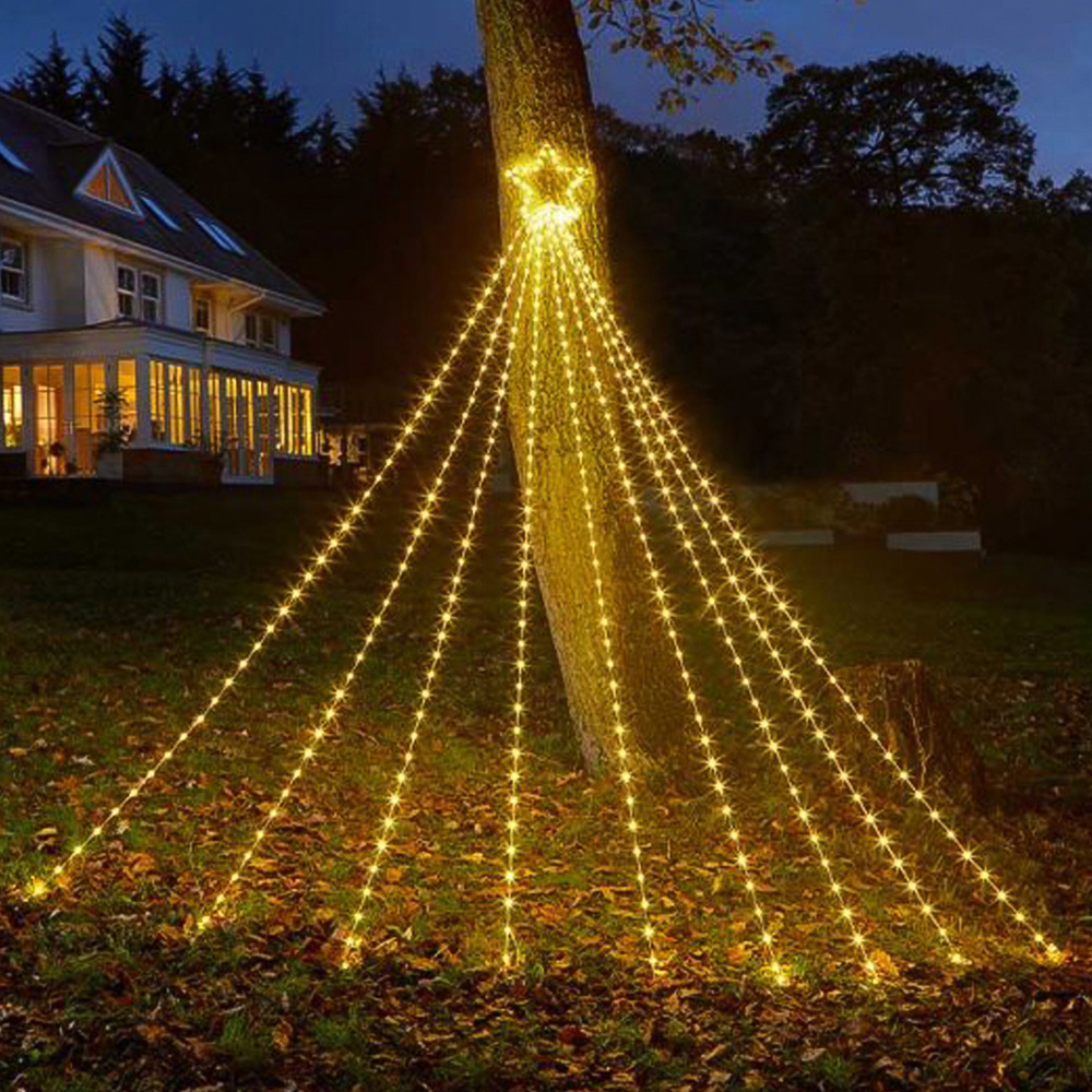Samuel Alexander Warm White LED Shooting Christmas Star Light 3m Image 1