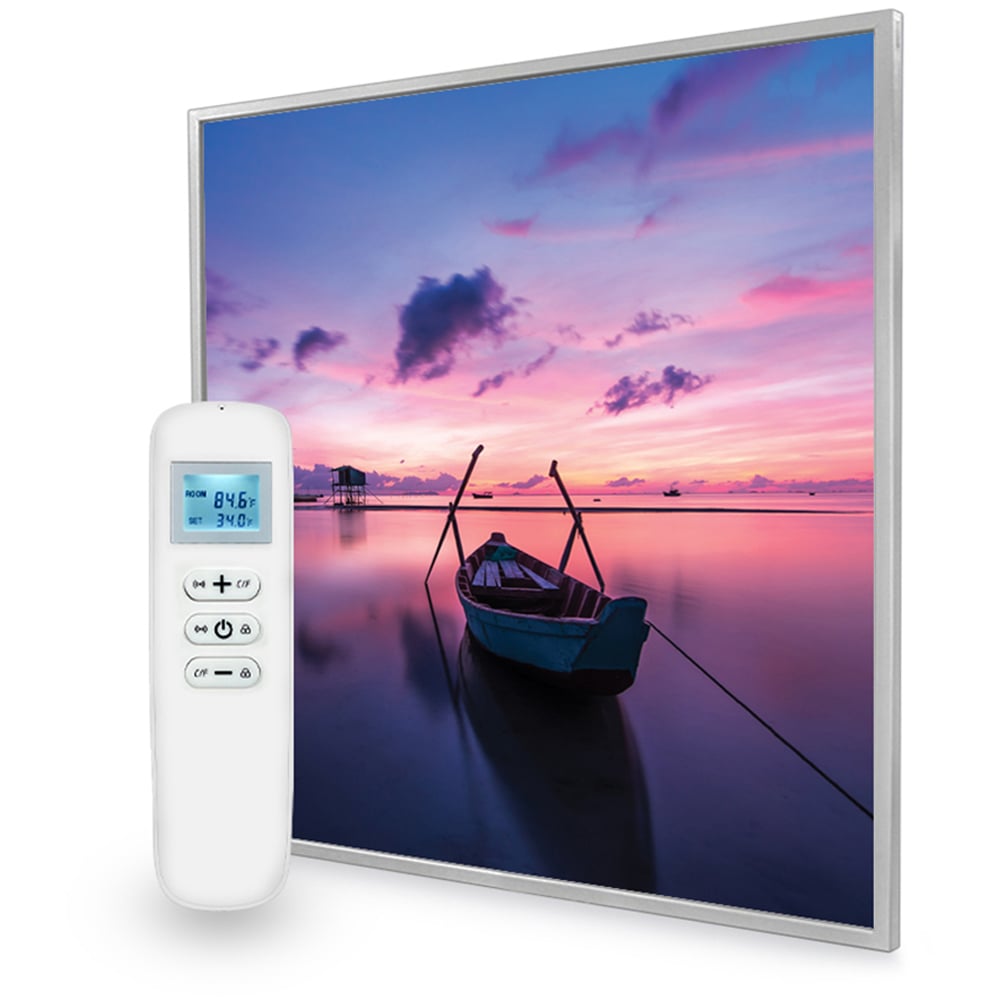 Mirrorstone Nexus Maldives Twilight Image Wi-Fi Infrared Heating Panel 350W 595 x 595mm Image 2