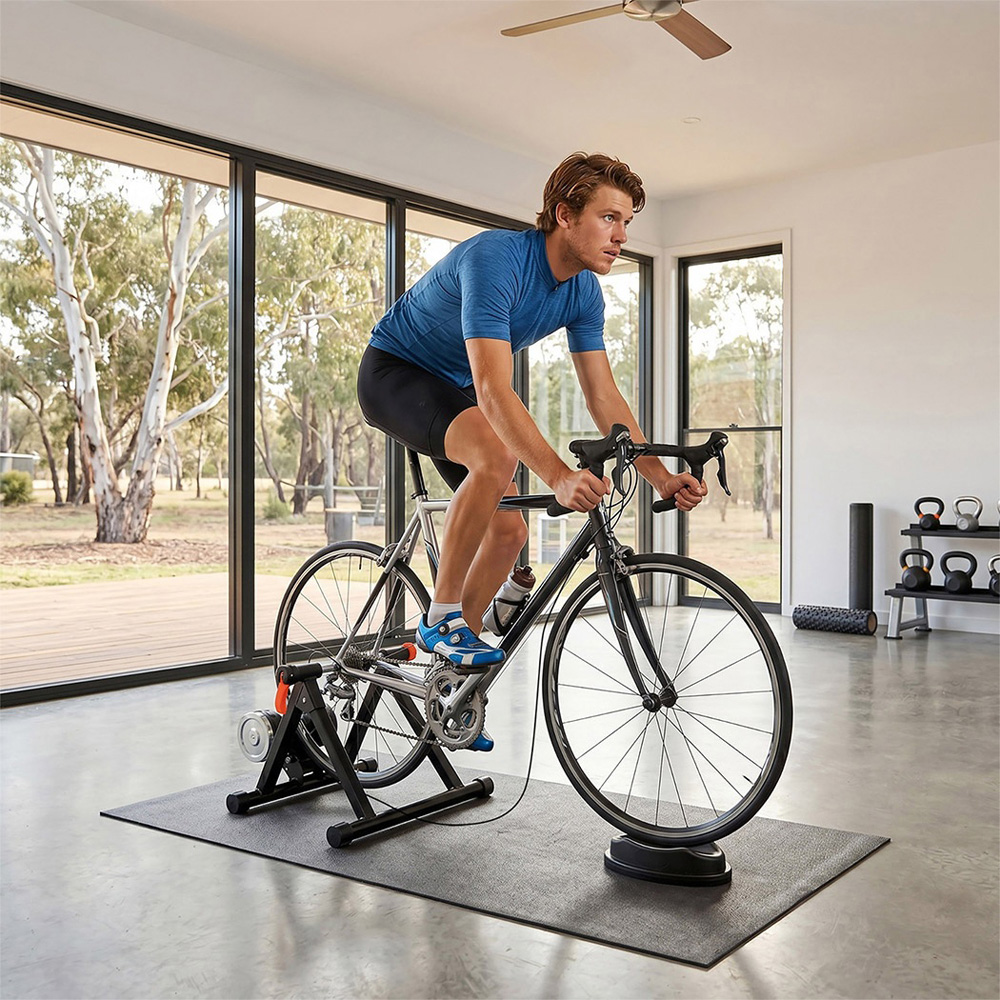 Monvelo 6-Level Resistance Indoor Magnetic Bike Turbo Trainer Image 2