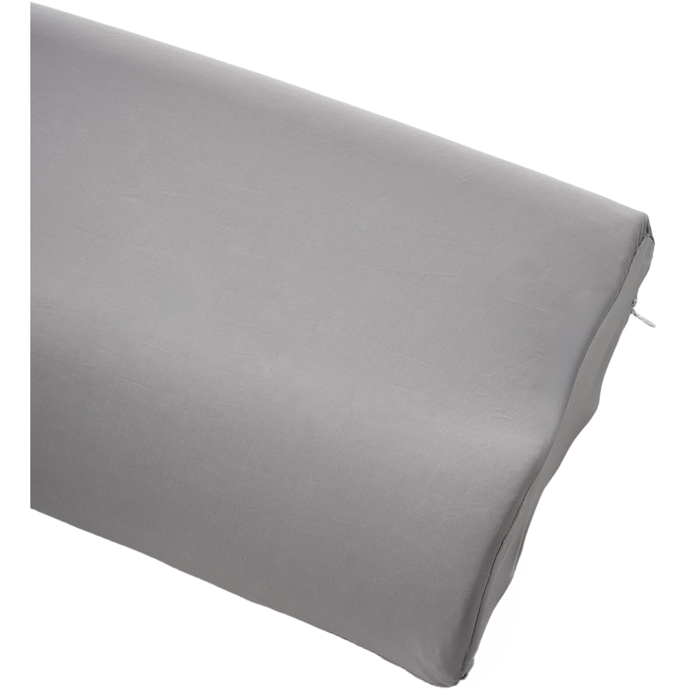 Living and Home Grey Memory Foam Cooling Pillow with Removable Cover 60 x 40cm Image 5