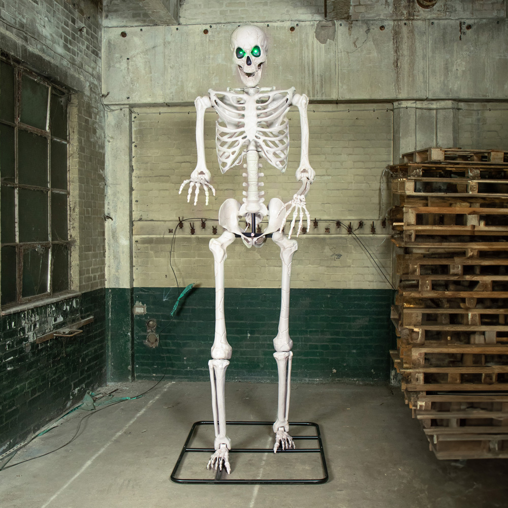 Samuel Alexander LED Posable Full Body Skeleton Halloween Decoration 10ft Image 2