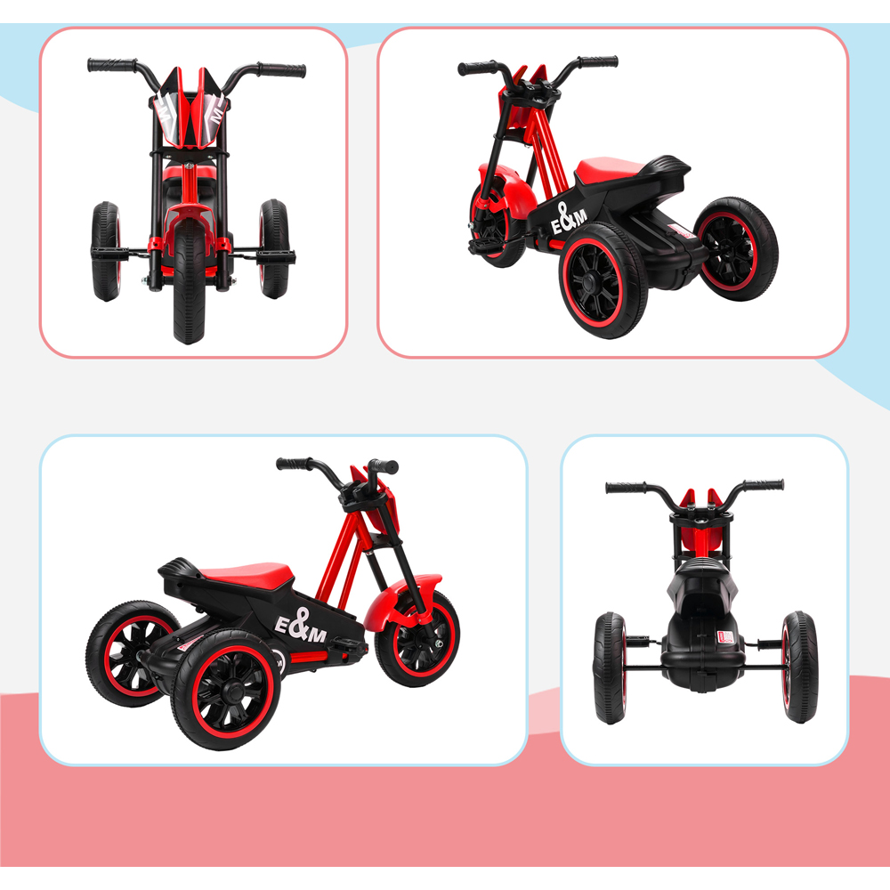 Tommy Toys AIYAPLAY Red 3 Wheel Kids Tricycle Image 4