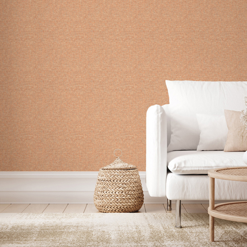 Esselle Home Artisan Weave Orange Wallpaper Image 3