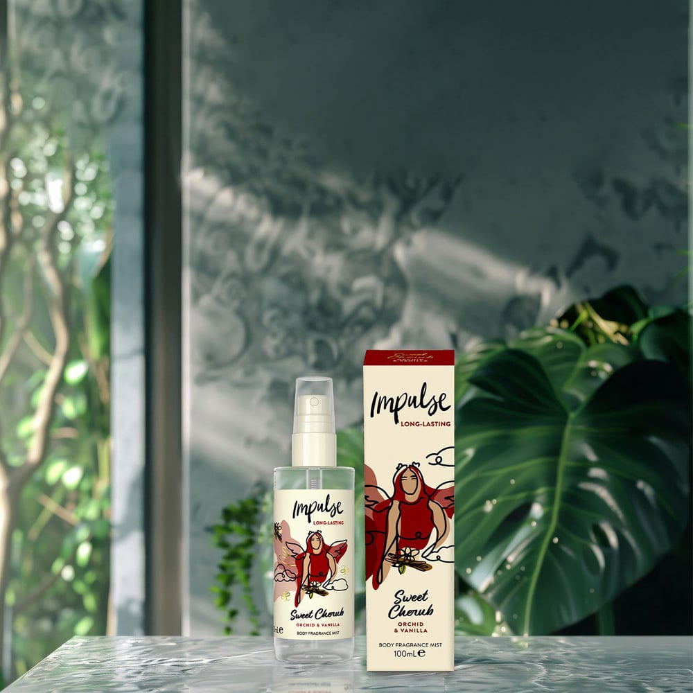 Impulse Sweet Cherub Body Fragrance Mist 100ml 3 Pack Image 2