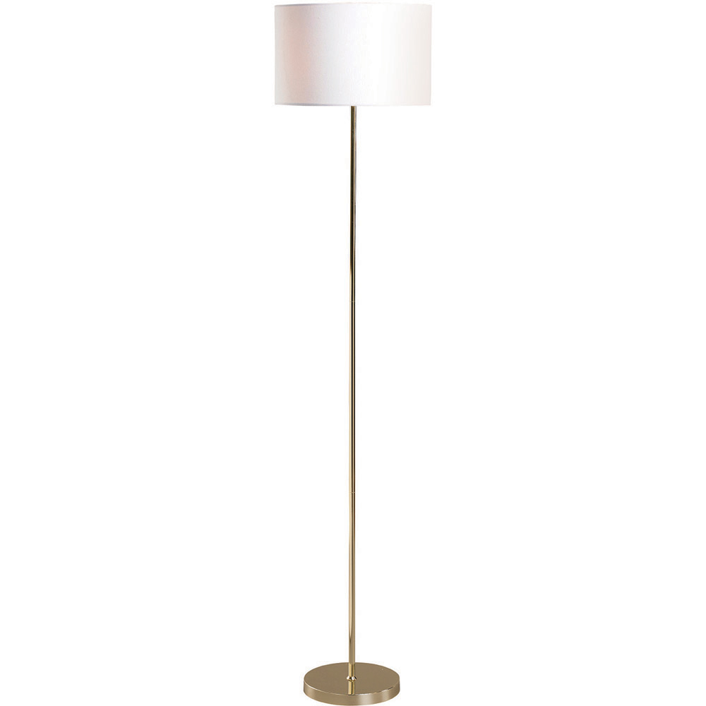Lighting and Interiors Gold Islington Floor Lamp Image 1