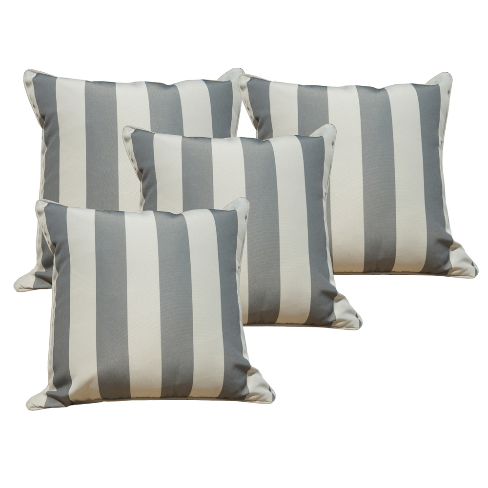 Direct Wicker Garden Waterproof Sofa Cushion Cover 45 x 45cm 2 Pack Image 3