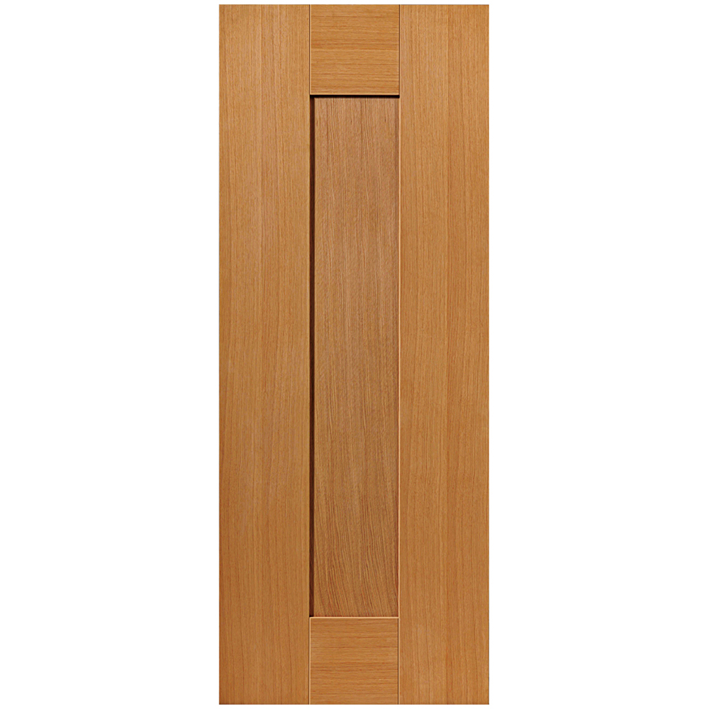 JB Kind Axis Oak Veneered FD30 Finished Internal Door 1981 x 838mm Image 1