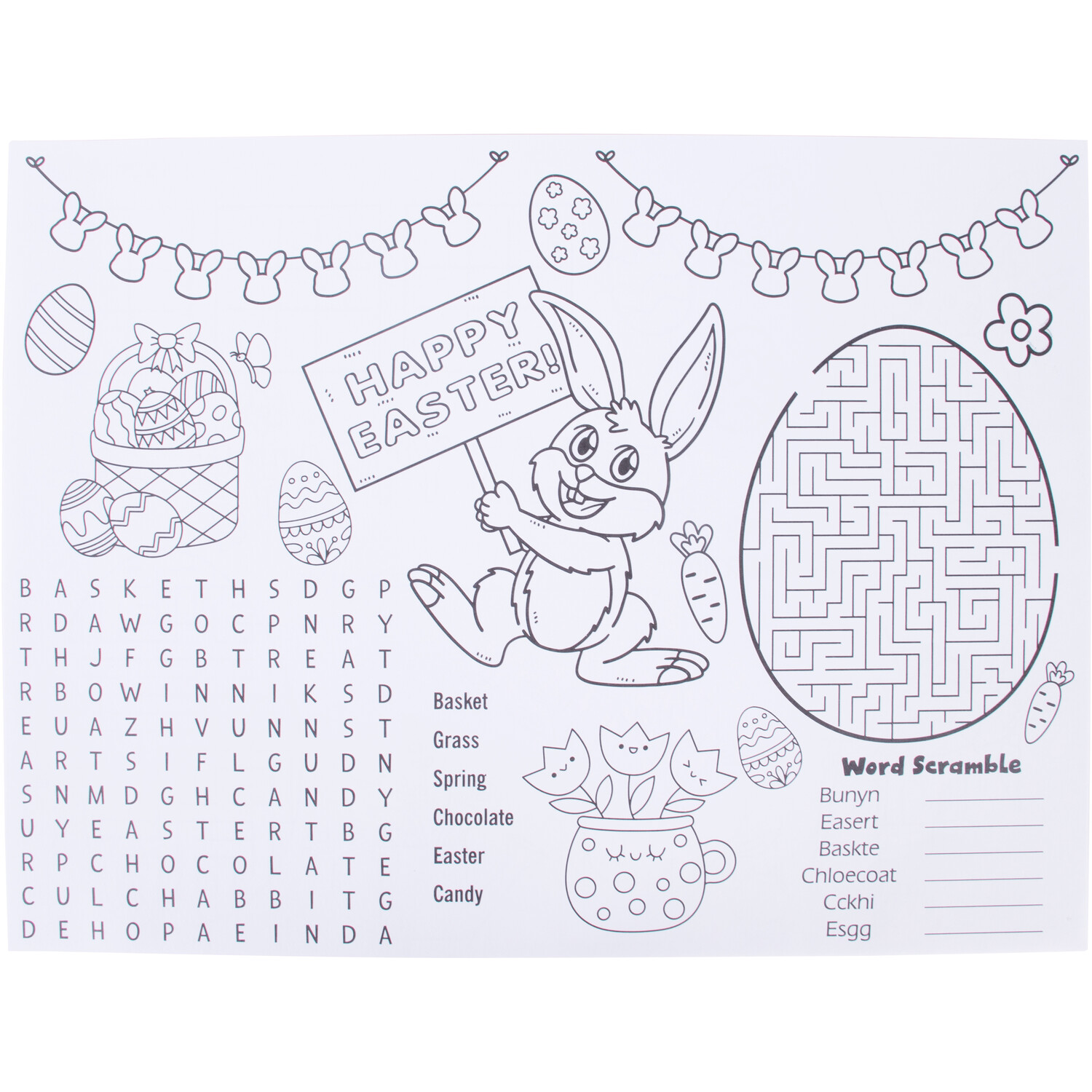 DIY Placemats - White Image 6