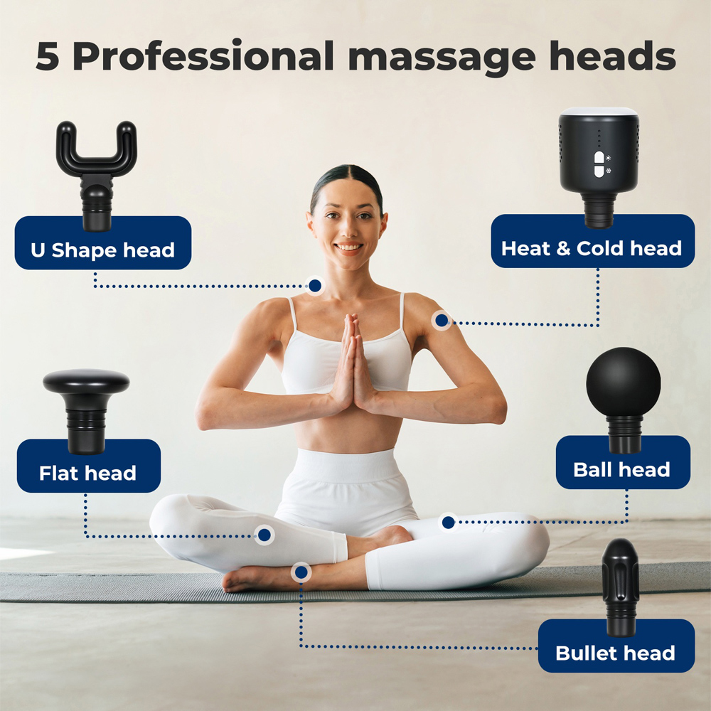 Spector Centra Heating and Cooling Deep Tissue Massage Gun Image 6