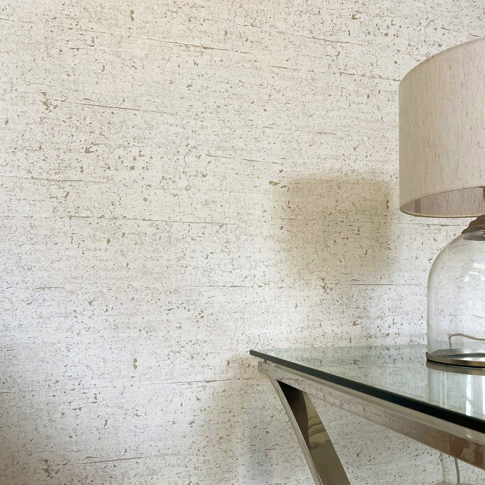 Belgravia Decor Concrete White Vinyl Wallpaper Image 3