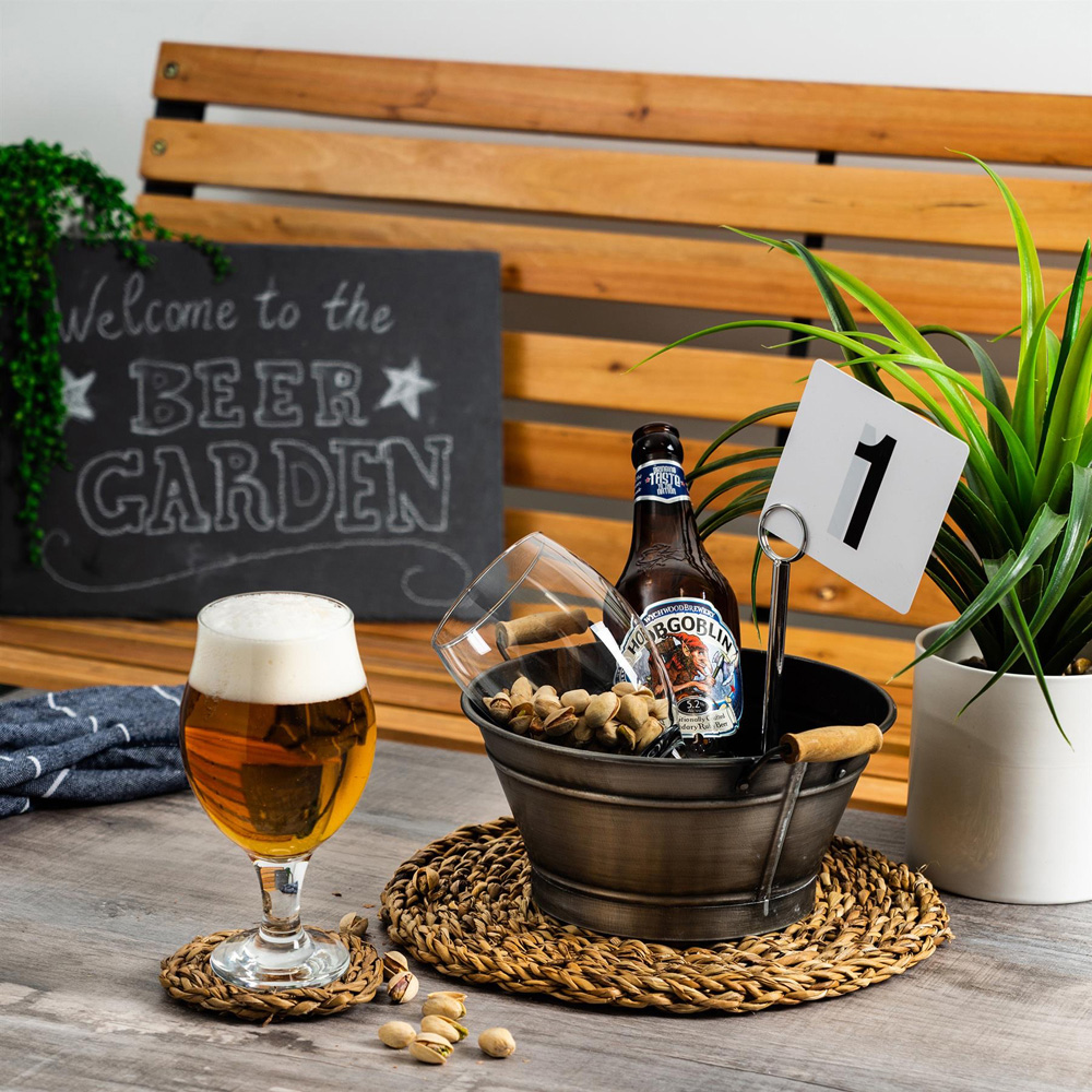 LAV Angelina Clear Tulip Beer Glass 570ml 24 Pack Image 3