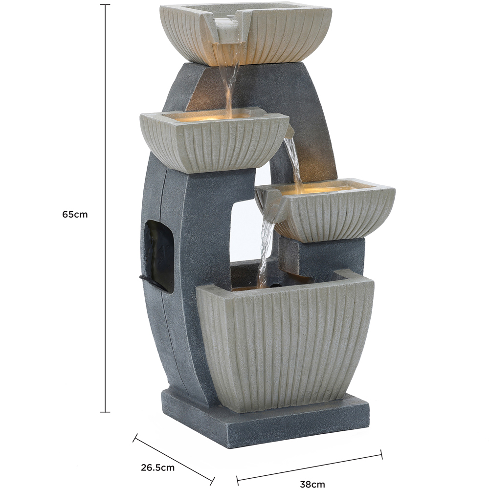 Charles Bentley Elbe Mains Powered Cascading Water Feature Image 9