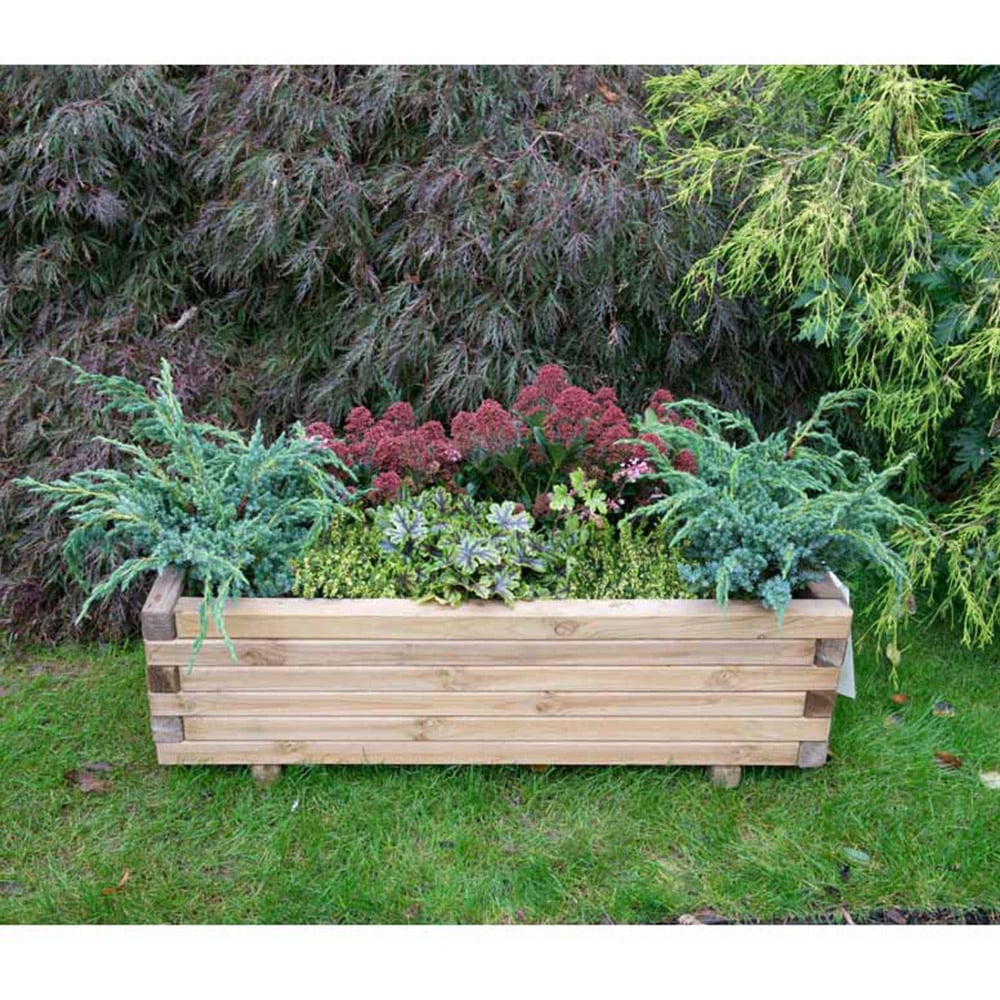 Forest Garden Timber Agen Planter 40 x 100cm Image 4