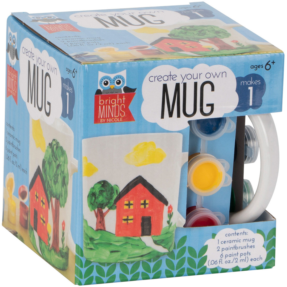 Bright Minds Create Your Own Mug Kit Image 1