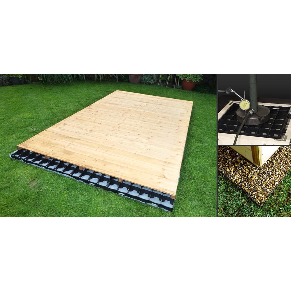 ProBase 10 x 10ft Garden Shed Base Kit with 36 Grids Image 6