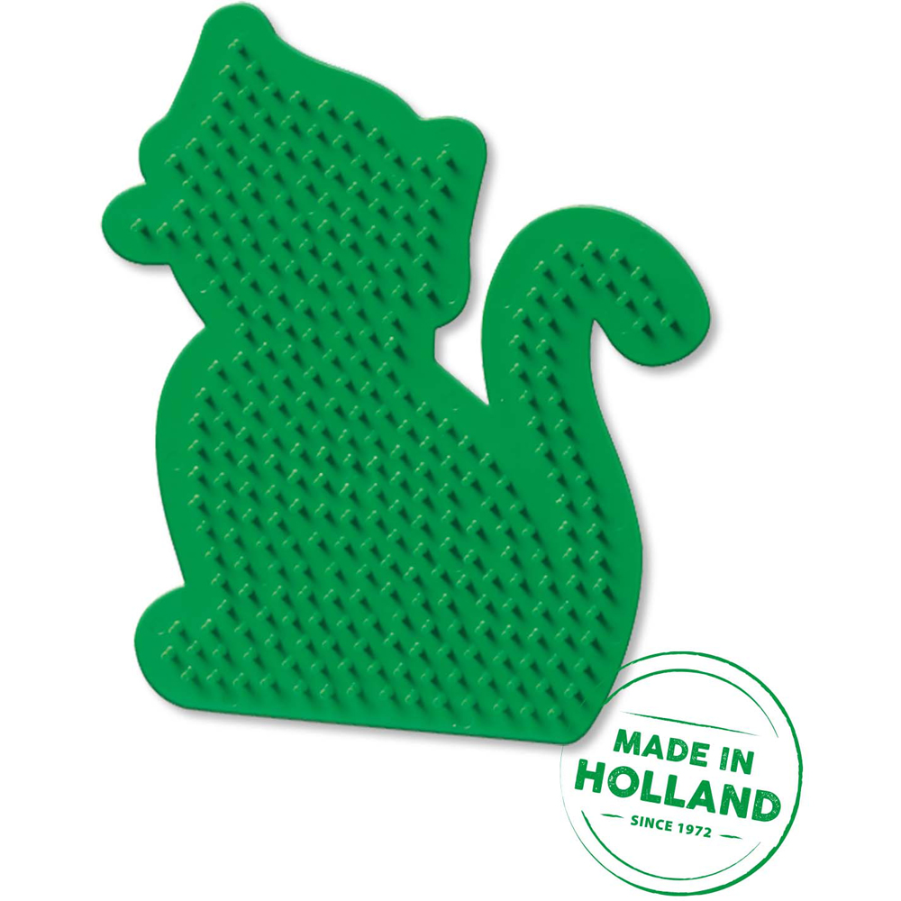 SES Creative Beedz Cat Iron On Beads Base Plate Pegboard Image 2