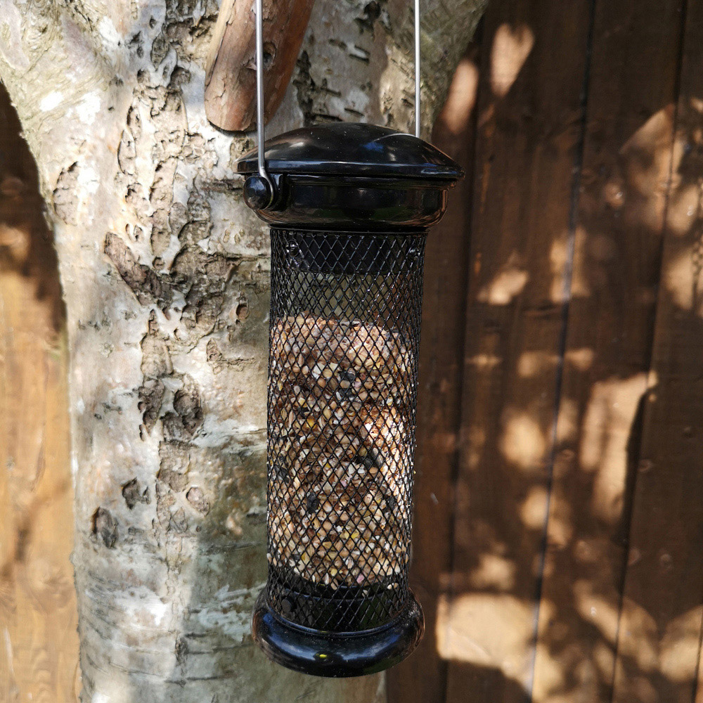 Tom Chambers Heavy Duty Flick and Click Wild Bird Sunflower Hearts Feeder Image 7