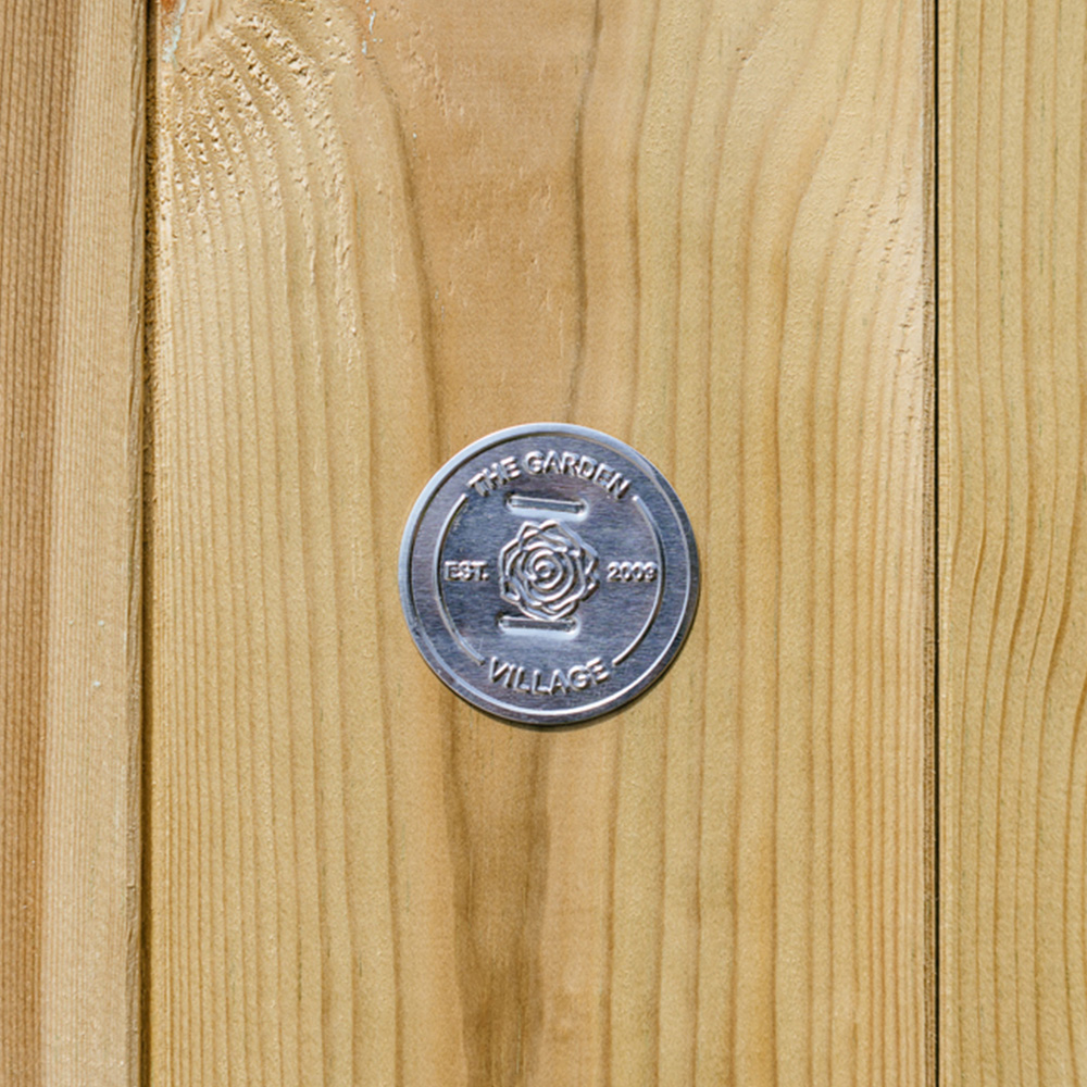 The Garden Village Shireburn 240L Double Wheelie Bin Shed Image 7