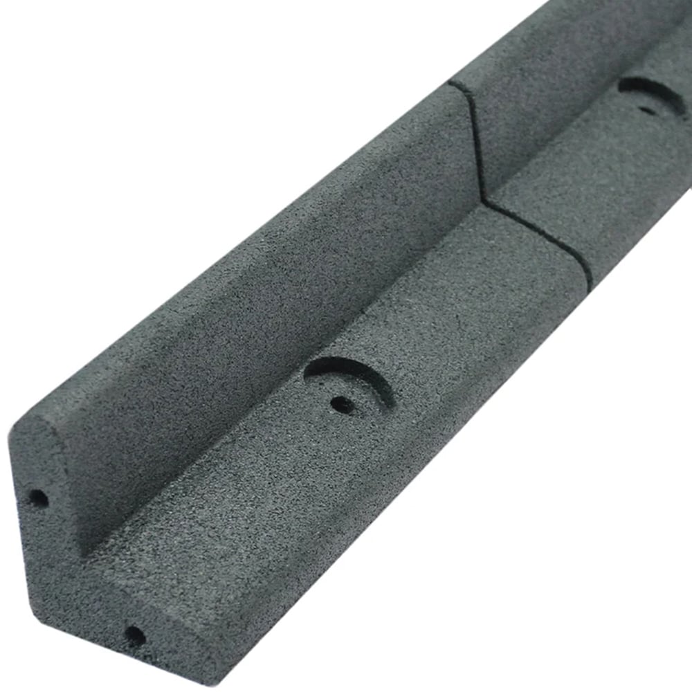 MonsterShop Grey 4ft 24 Pack Flexible Lawn Edging Image 3