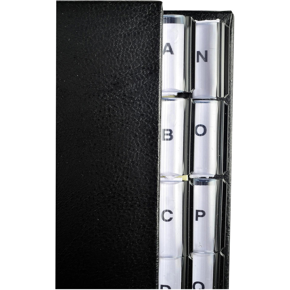 Exacompta A4 Black Multi-Part File Ordonator with 26 A-Z Tabs Image 7