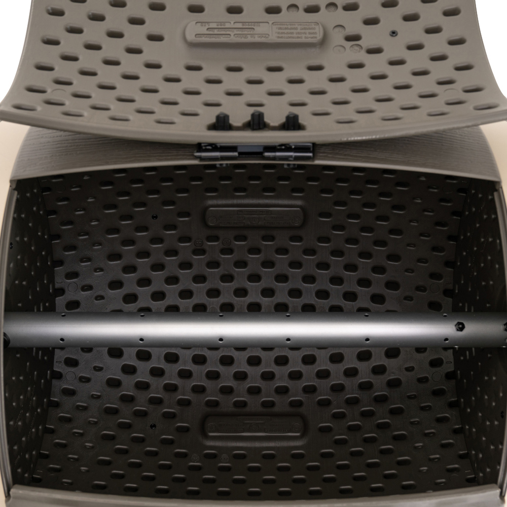 Lifetime Brown 100 Gallon Double Bin Rotating Composter Image 6