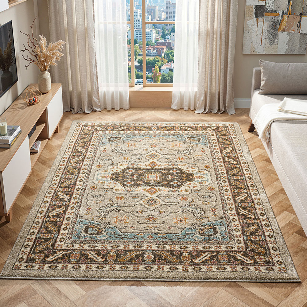 Portland HMC 5570 Grey Cashmere Rug 80 x 150cm Image 1