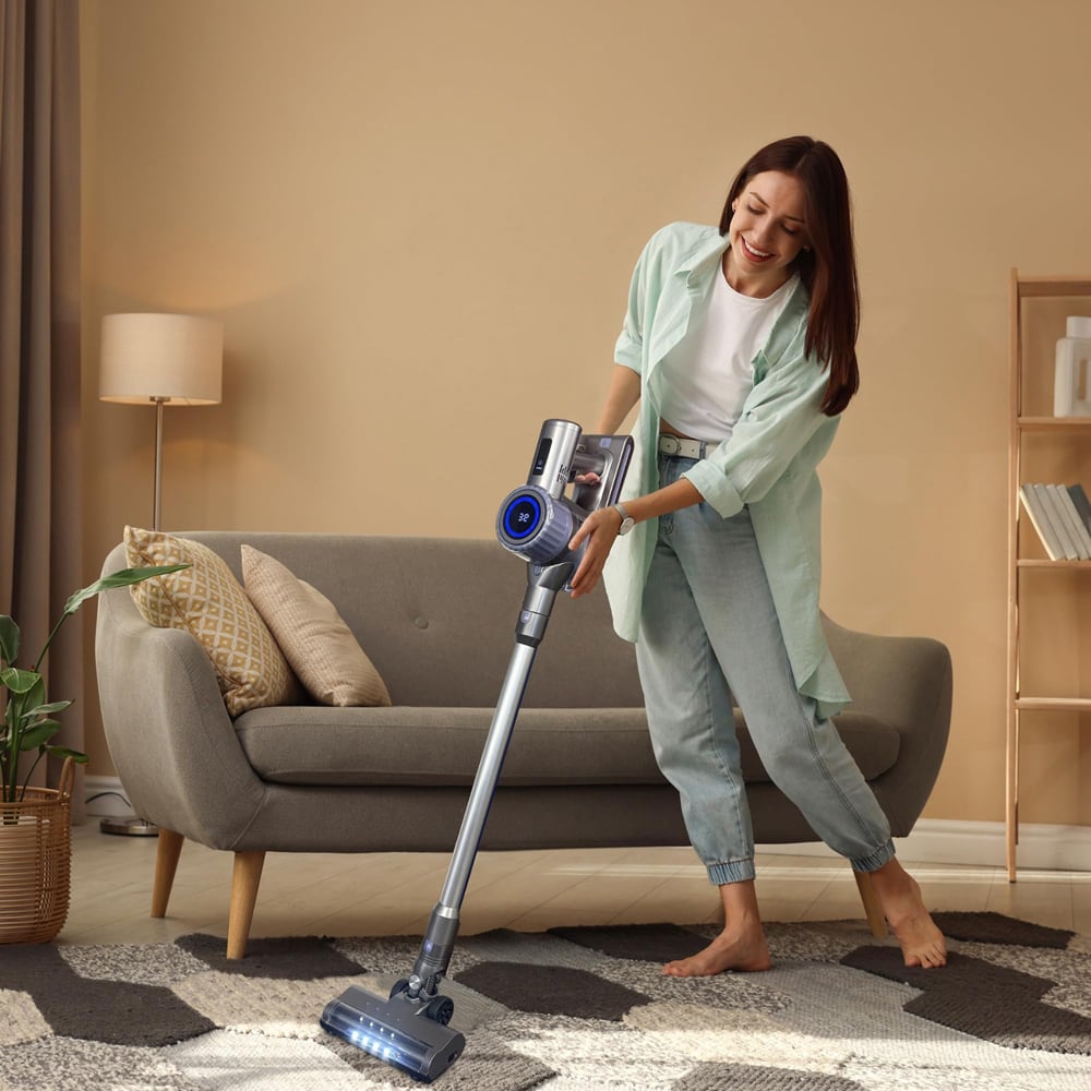 Alivio Handheld Cordless Vacuum Cleaner 550W with Touch Screen Image 5