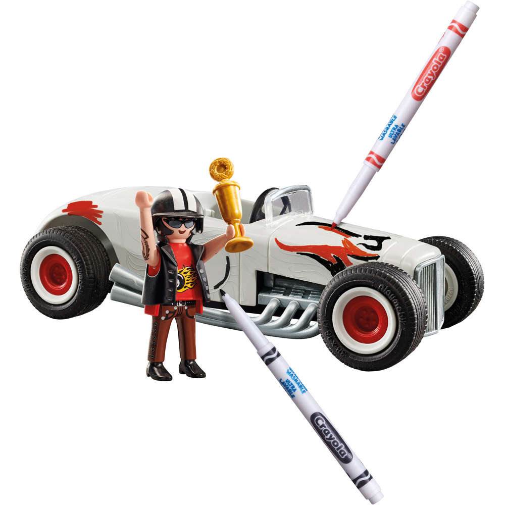 Playmobil Colour Hot Rod Playset 20 Piece Image 3