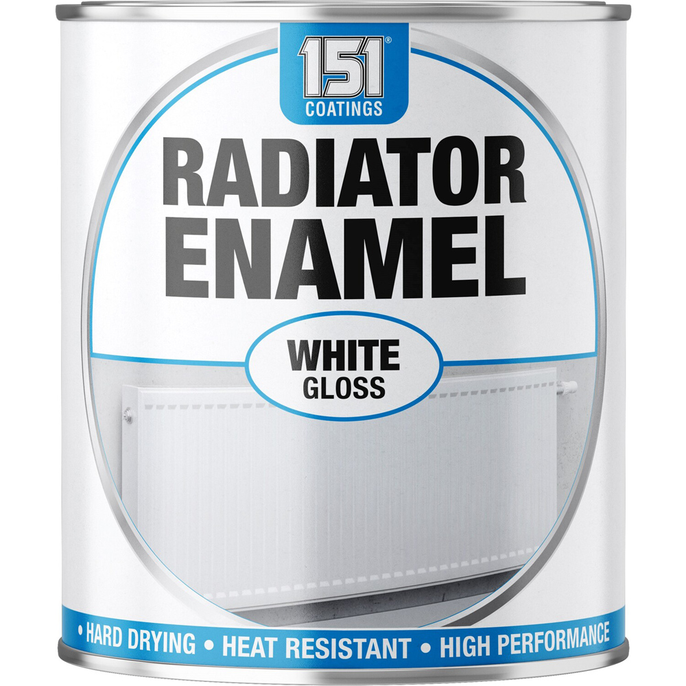 151 White Gloss Radiator Enamel 300ml Image 2