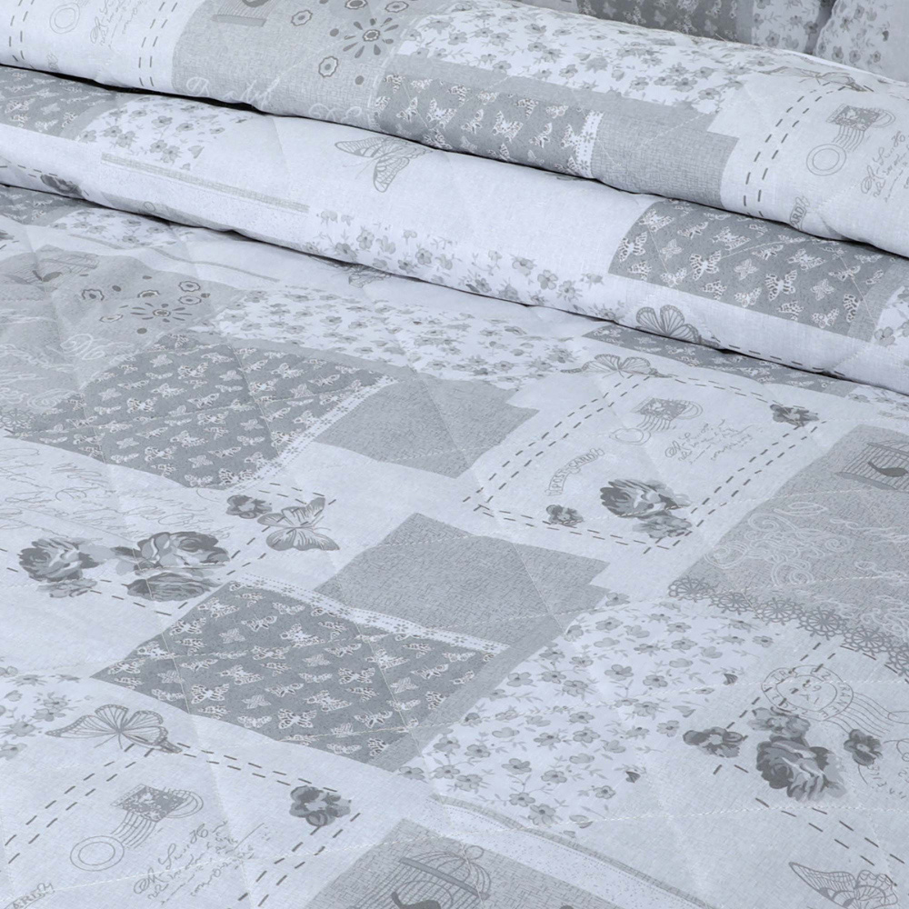 Velosso Single Maya Grey Bedspread Set Image 3