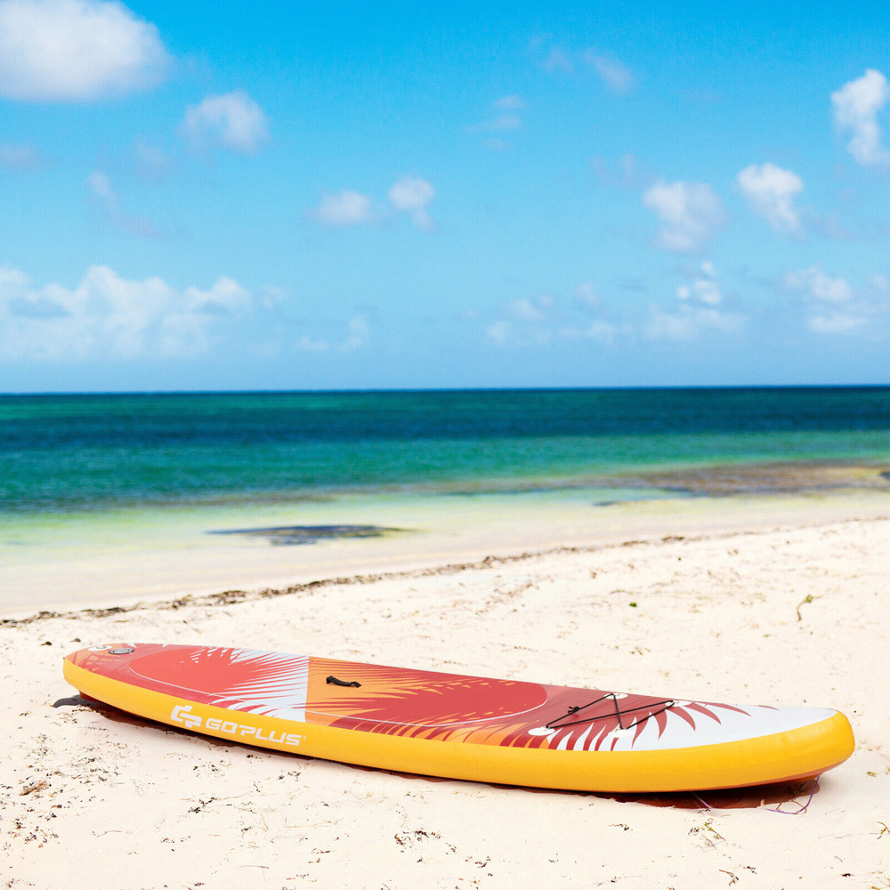 Costway Inflatable Non Slip Deck Stand Up Paddle Board 10.5ft Image 2