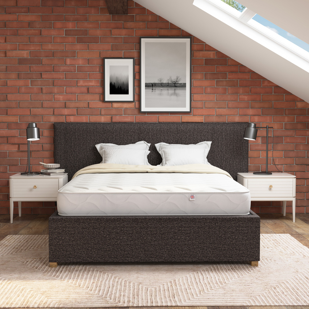 Aspire Furniture Small Double Rolled Comfort Hybrid Plus Mattress Image 4