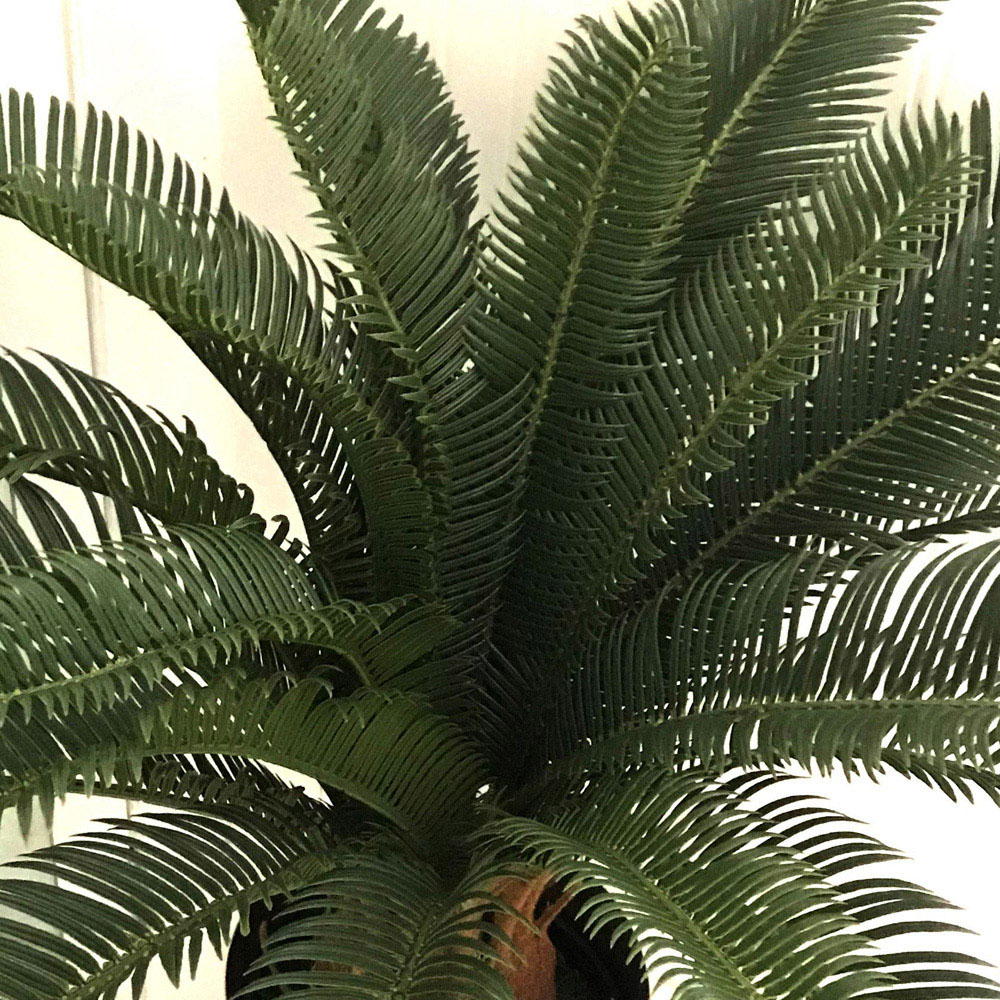 Botanik Cycas Palm Artificial Tree 2.3ft Image 3