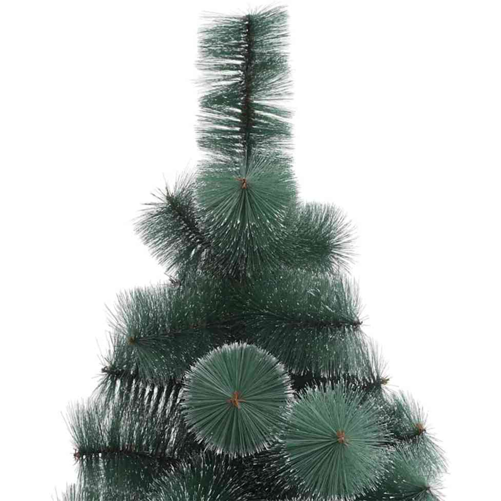 vidaXL Pre-Lit Green Artificial Christmas Tree 6ft Image 5