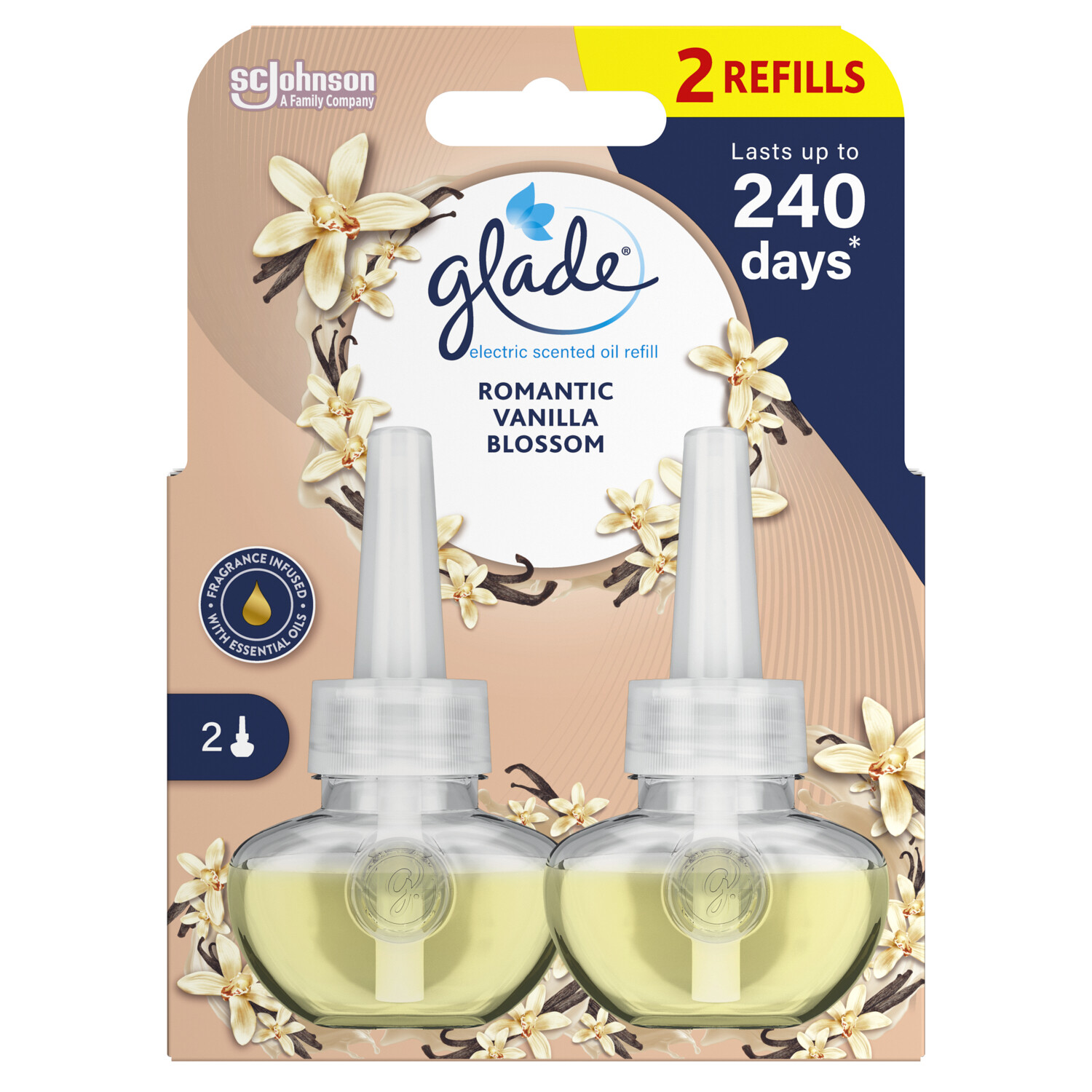 Glade Electric Twin Refill Vanilla 40ml Image