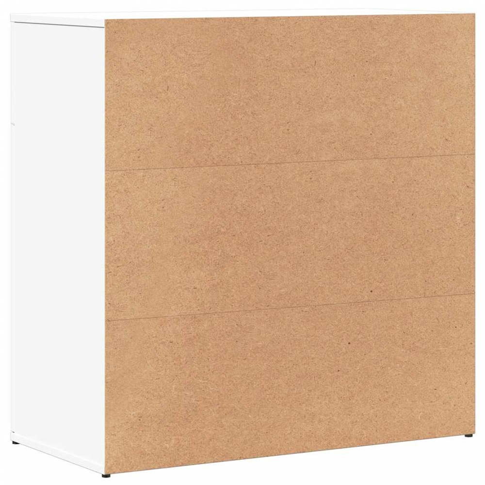 vidaXL 2 Door 2 Drawer White Sideboard Set of 2 Image 6