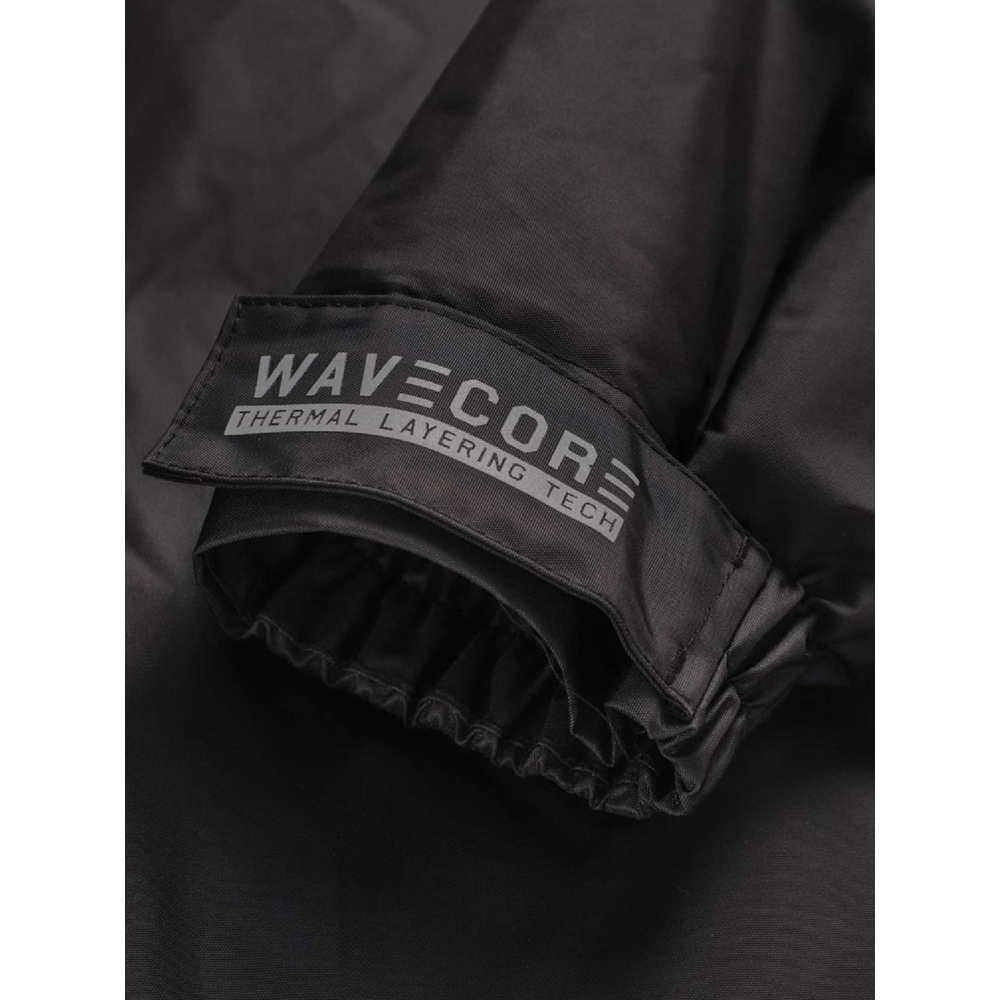 Wave Waterproof Black and Pink Fleece Lined Changing Robe Small Image 5